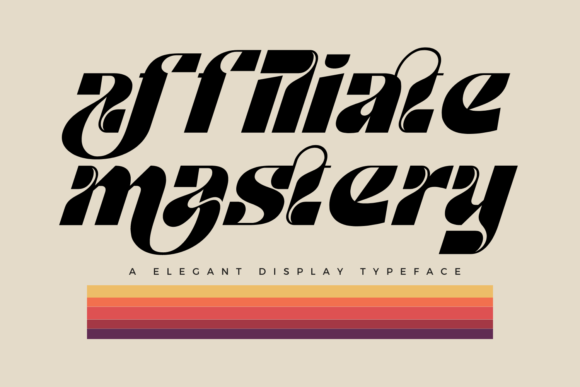 Affiliate Mastery: A Sans Serif Font That Elevates Small Business Branding