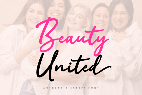 Beauty United Font: Script Personality for Modern Web Design