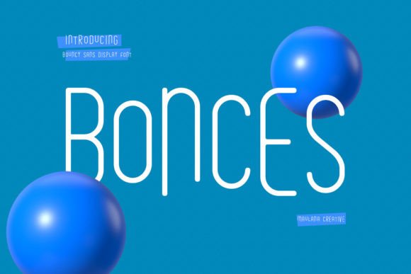 Bonces Bouncy Sans Display Font: A Small Business Brand Upgrade