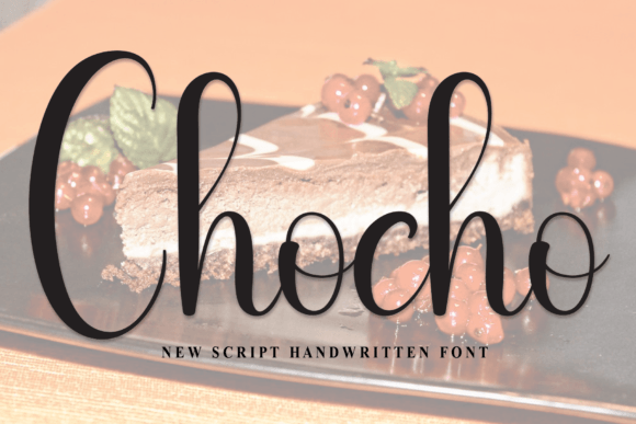 Chocho: A Handwritten Font for Engaging Social Media Graphics