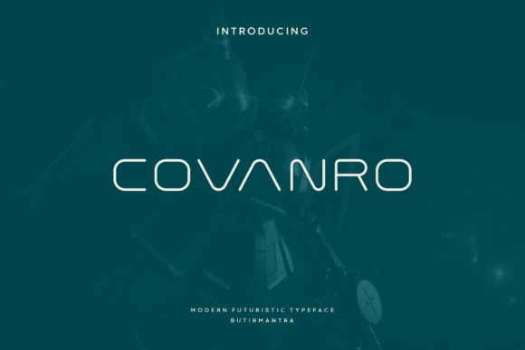 Covanro: A Modern Serif Typeface for Elegant Craft Projects