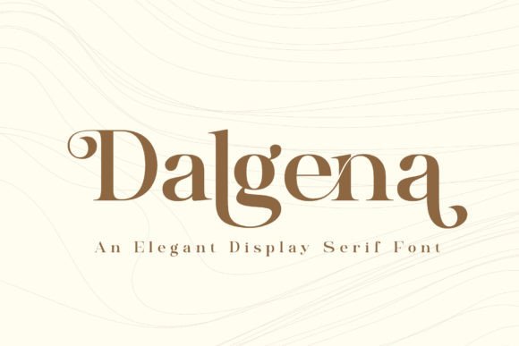 Dalgena: A Bold Serif Font That Elevates Small Business Branding