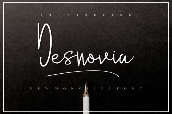 Desnovia: A Modern Display Font for Bold Web Design