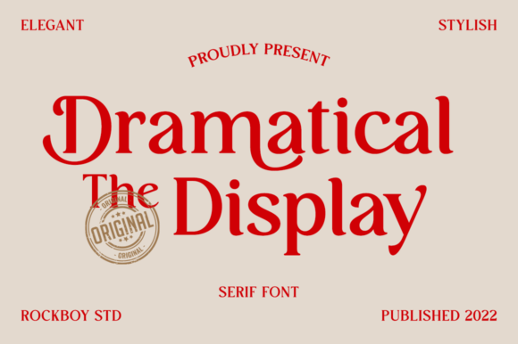 How Dramatical the Display Serif Font Elevated My Small Business