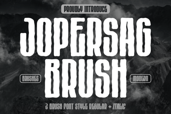 Jopersag Brush: The Bold Display Font That Gave My Small Business a Brand Upgrade