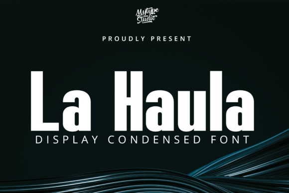 La Haula: A Bold Sans Serif Font for Handmade Product Design