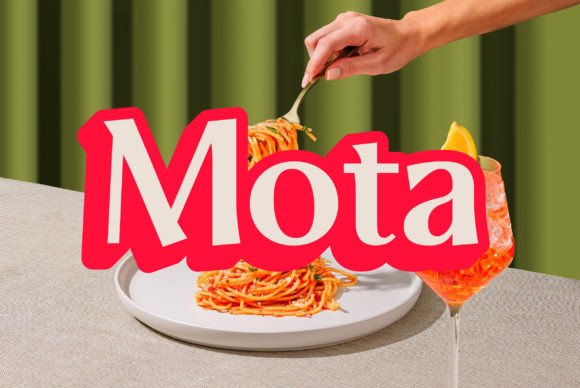 Mota: A Bold and Elegant Display Font for Real Branding Work