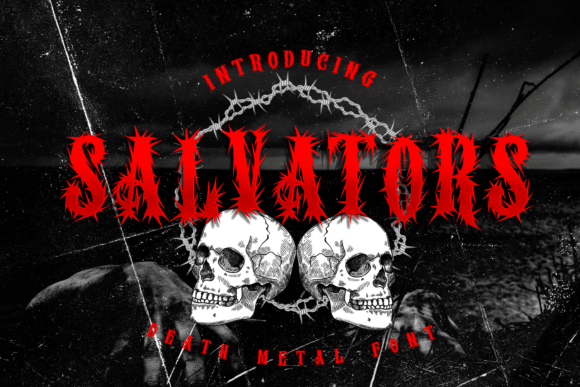 Salvators Font Review: Blackletter Display for Campaigns