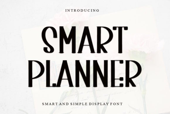 Smart Planner: A Display Font Built for Modern Marketing Content